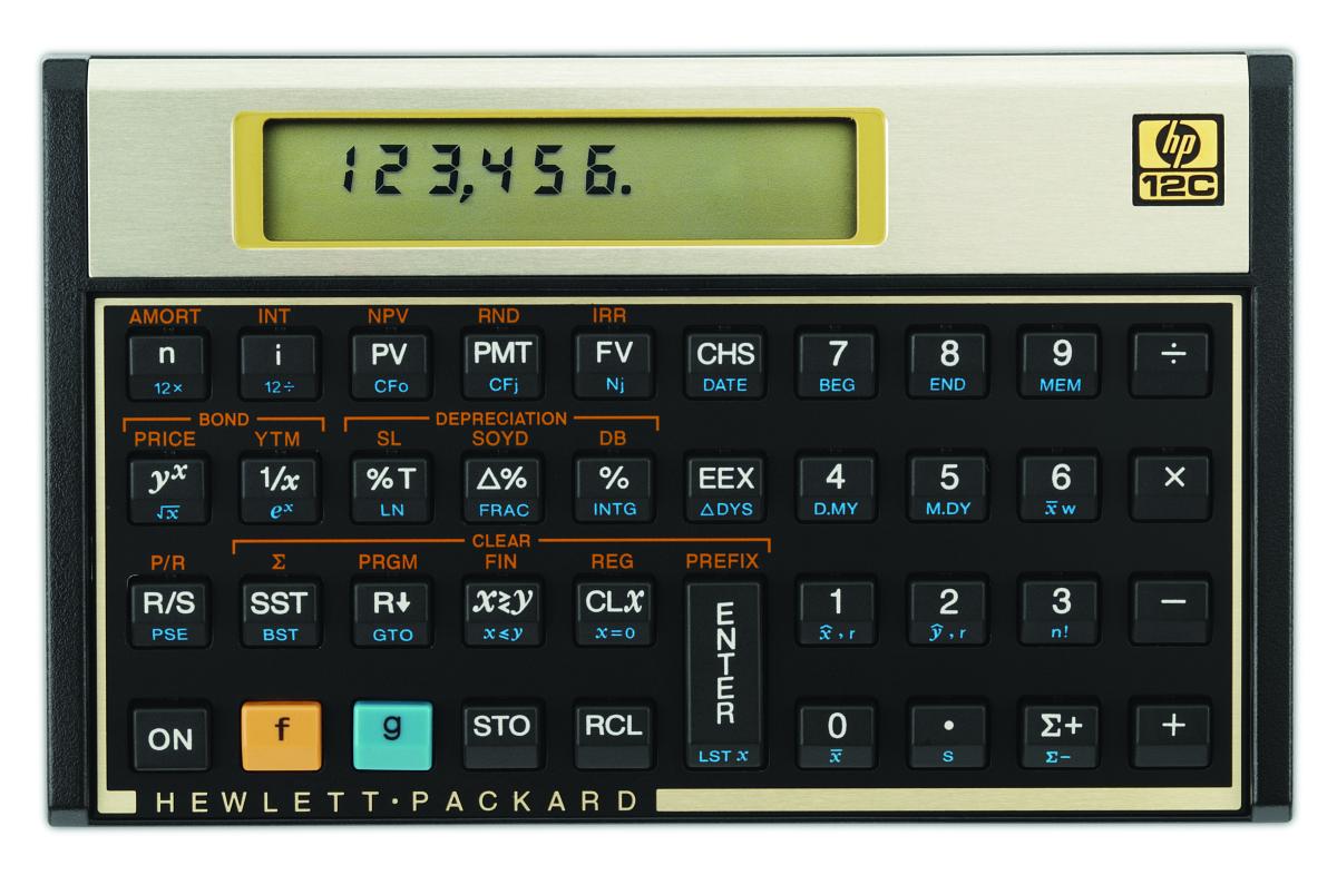 Finančná kalkulačka HP 12c (F2230A)
