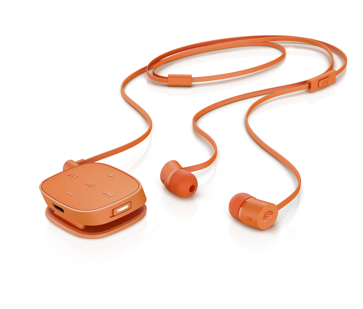 Bluetooth slúchadlá HP H5000 - oranžové (J2X03AA)