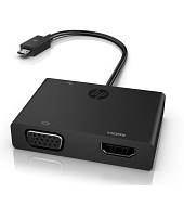 Adaptér HP mikro USB na HDMI/VGA (K2P81AA)