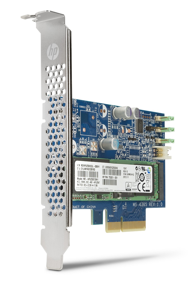 PCIe SSD disk HP Turbo Drive G2 - 256 GB (T7W25AA)