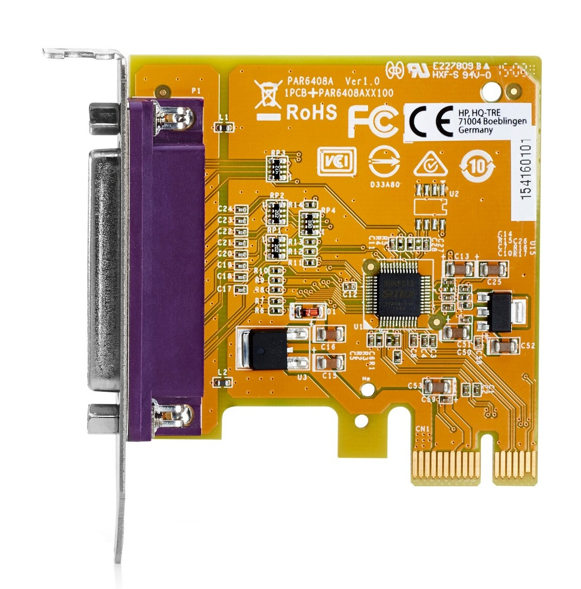 Karta paralelného portu HP PCIe x1 (N1M40AA)