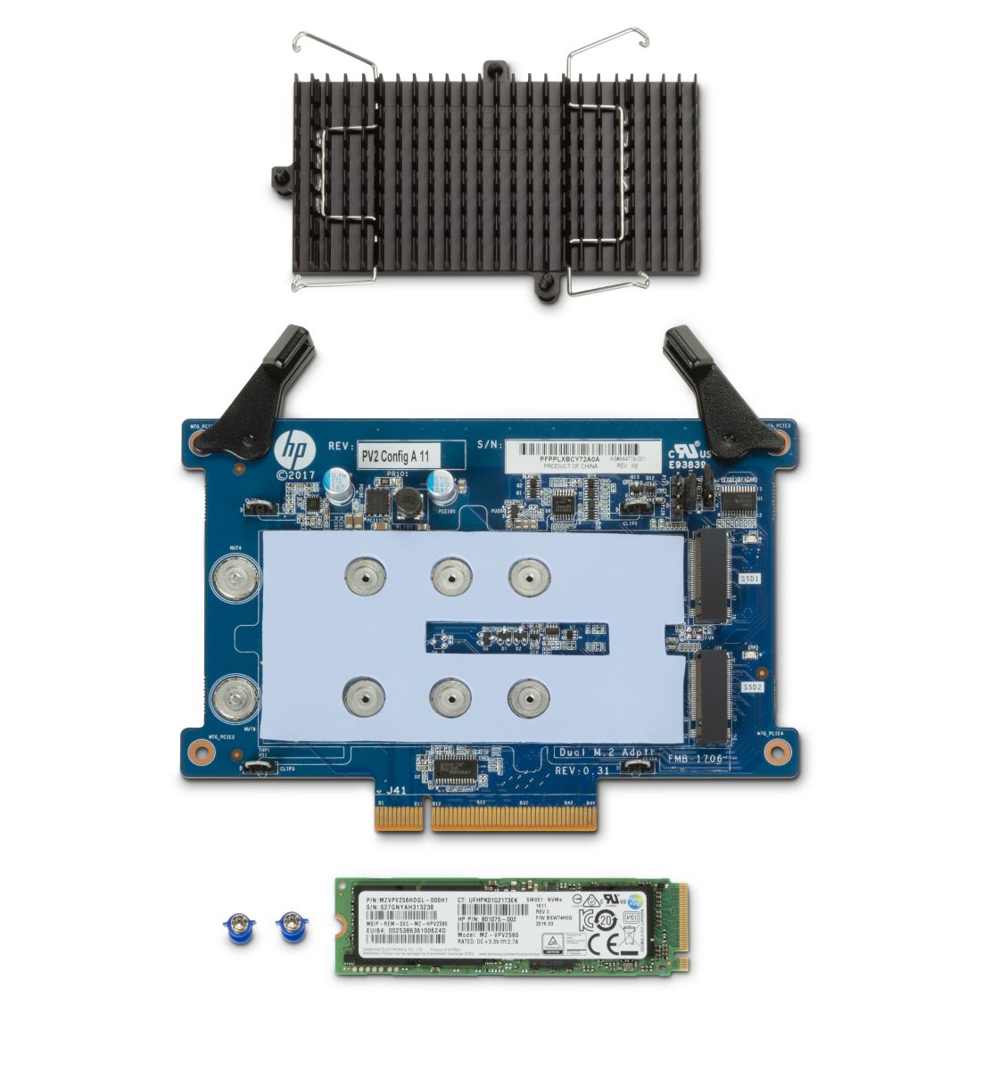 M.2 SSD disk HP Z Turbo Drive Kit - 512 GB (1PD48AA)