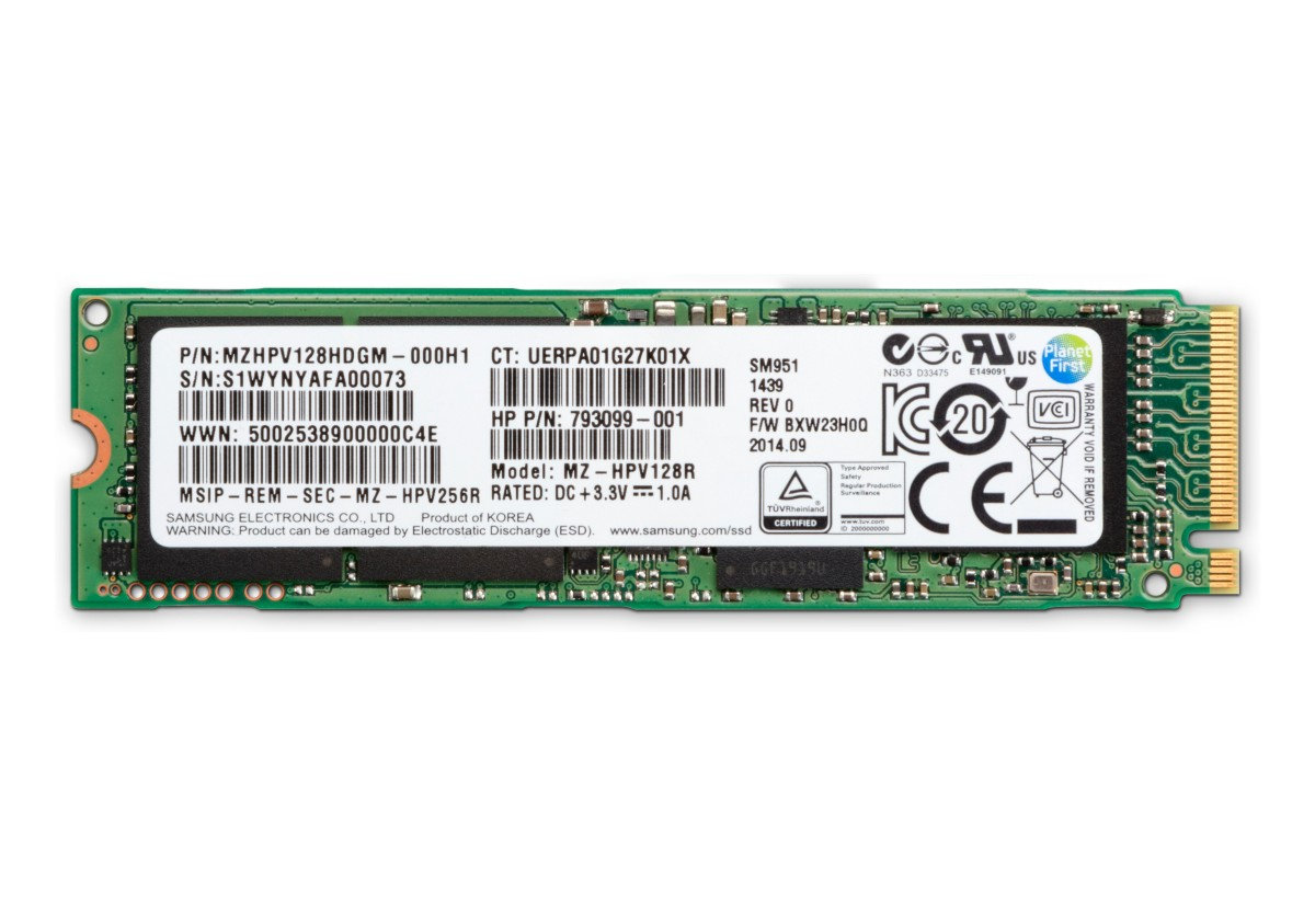 M.2 SSD disk HP PCIe 4x4 NVMe TLC SSD - 512 GB (406L8AA)