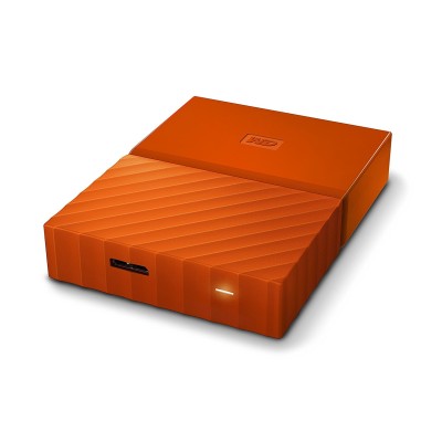 Externý disk WD My Passport 2 TB - oranžový (WDBYFT0020BOR-WESN)