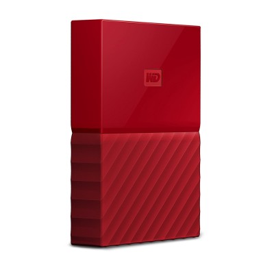 Externý disk WD My Passport 2 TB - červený (WDBYFT0020BRD-WESN)