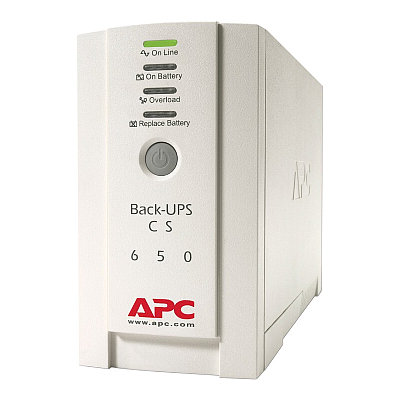 Záložný zdroj APC Back-UPS CS 650 USB/Serial (BK650EI)