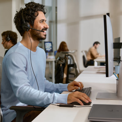 HP Poly Mission 425 Stereo USB Wired Headset