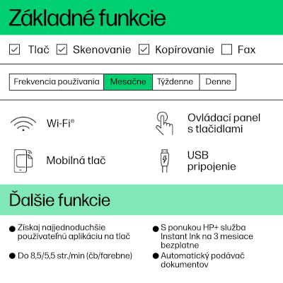 Hlavné prednosti