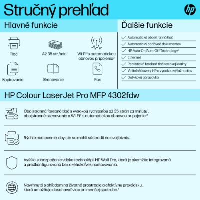 HP Color LaserJet Pro MFP 4302fdw (5HH64F)