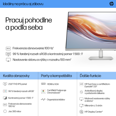 HP Series 5 23,8" FHD - 524sh (94C19E9)