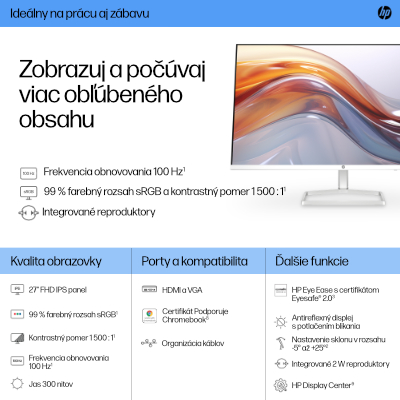 HP Series 5 27" FHD - 527sa (94F48E9)