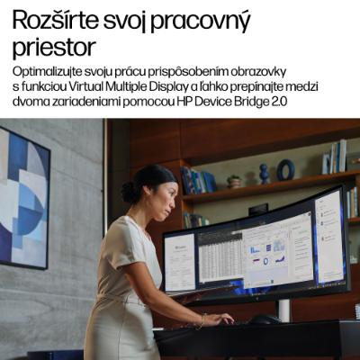 HP Series 5 Pro 49 DQHD Conferencing Monitor - 549pm