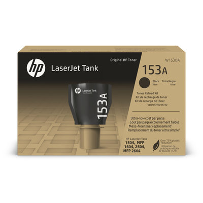 Plniaca súprava čierneho originálneho tonera HP 153A LaserJet Tank (W1530A)