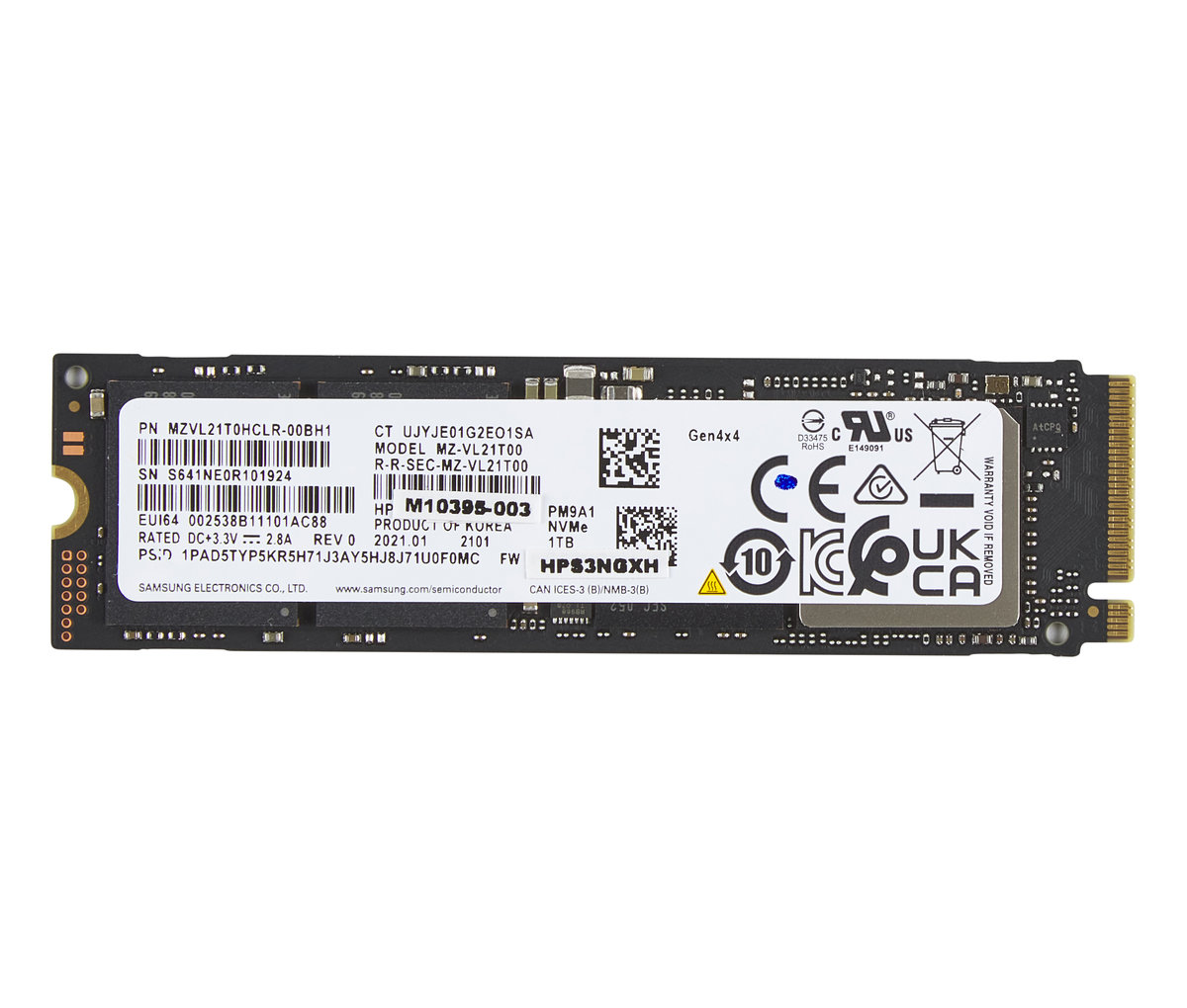 M.2 SSD disk HP - 512 GB PCIe 4x4 NVMe (5R8X9AA)