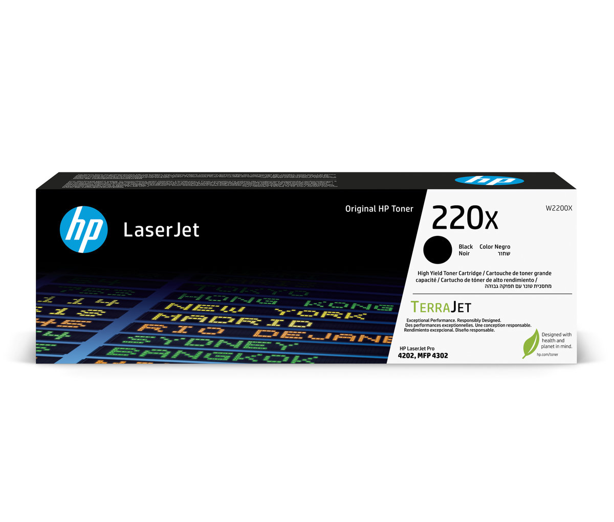 Toner HP 220X - čierny (W2200X)