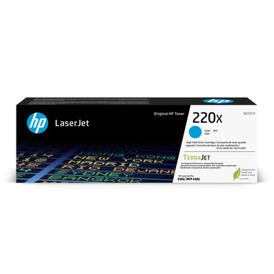 Toner HP 220X - azúrový (W2201X)