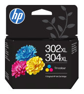 Atramentová kazeta HP 302XL/304XL - trojfarebná (B7RT8AE)