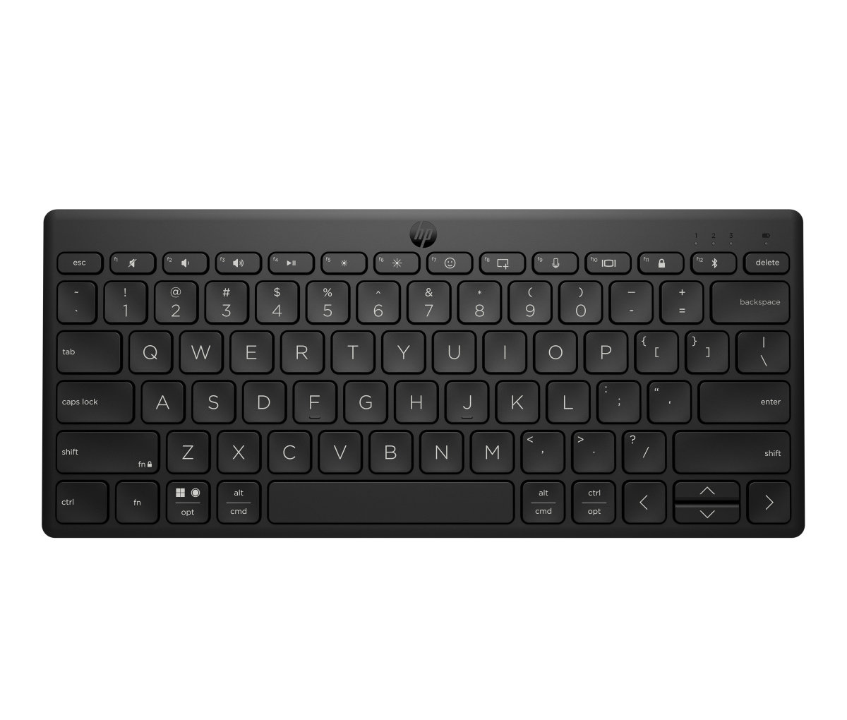 Bluetooth klávesnica HP 350 Compact Multi-Device - čierna (692S8AA)