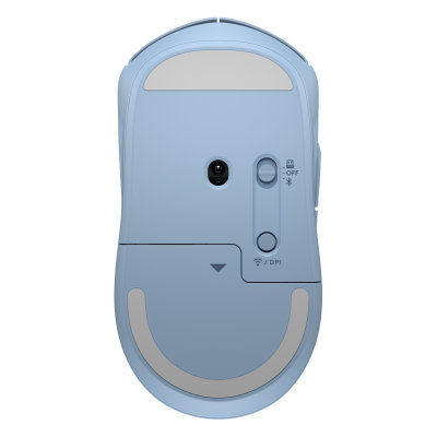 Bezdrôtová myš HP 400 Quiet – Blue