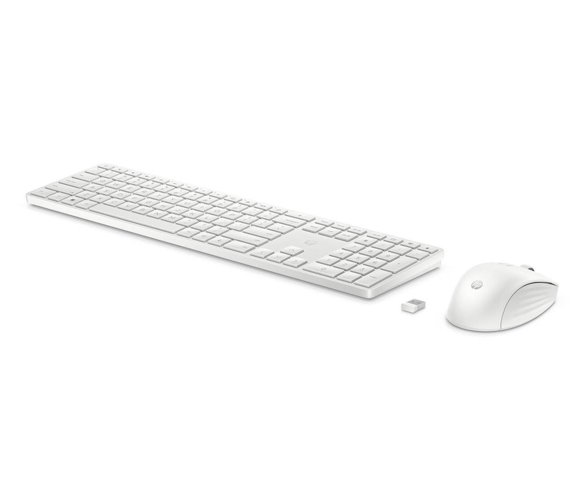 Bezdrôtová klávesnica a myš HP 650 - biela (4R016AA)