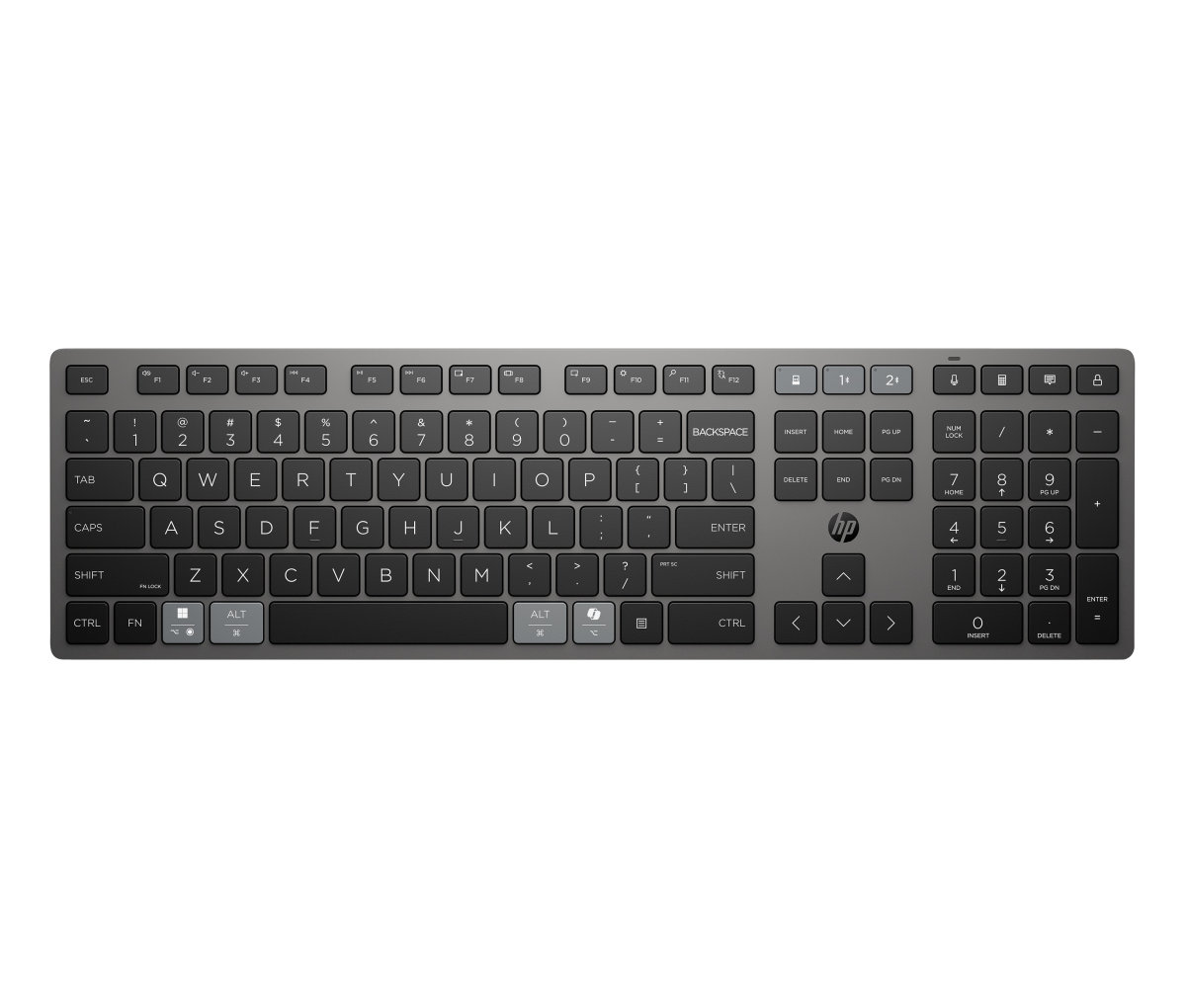 Bezdrôtová klávesnica HP 725 Multi-Device Rechargeable Wireless Keyboard (9T5B2AA)