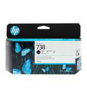 Atramentová náplň HP 738 - čierna (130 ml) (498N4A)