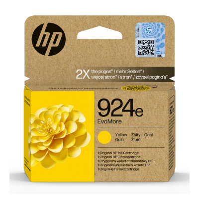 Atramentová náplň HP 924e EvoMore - žltá (4K0U9NE)