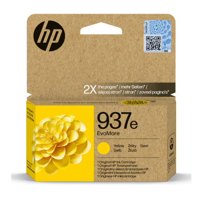 Atramentová náplň HP 937e EvoMore -&nbsp;žltá (4S6W8NE)