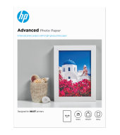Fotografický papier HP Advanced - lesklý, 25 listov 13x18 cm (Q8696A)