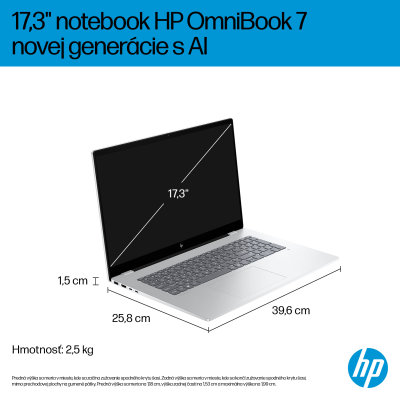 HP OmniBook 7 AI 17-dc0002nc (BX8R1EA)