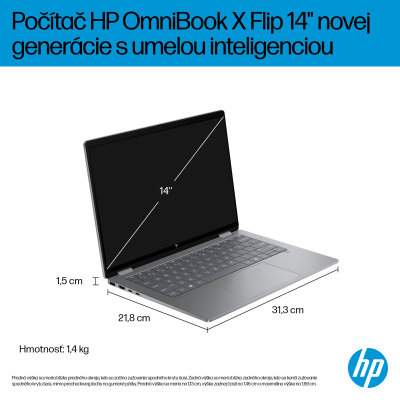 HP OmniBook X Flip AI 14-fm0002nc (CF6L8EA)