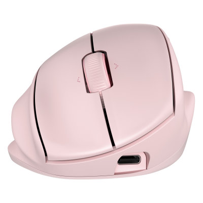 Bezdrôtová myš HP Tilt Ergonomic Mouse 720M Pink (BH7N4AA)