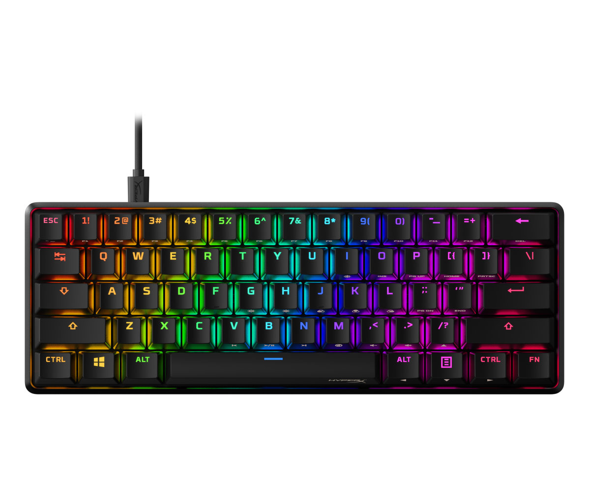 HyperX Alloy Origins 60 - Mechanical Gaming Keyboard - HX Aqua (56R61AA)