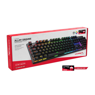 HyperX Alloy Origins - Mechanical Gaming Keyboard - HX Red (4P4F6AA)