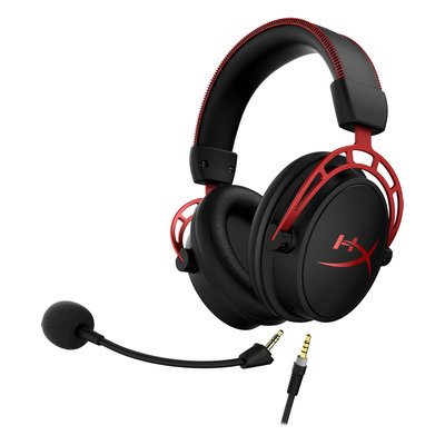 HyperX Cloud Alpha - Gaming Headset (Black-Red) (4P5L1AM)