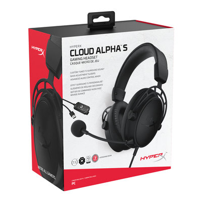 HyperX Cloud Alpha S - Gaming Headset (Black) (4P5L2AA)
