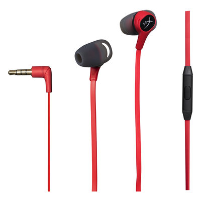 HyperX Cloud Earbuds (Red-Black) (4P5J5AA)