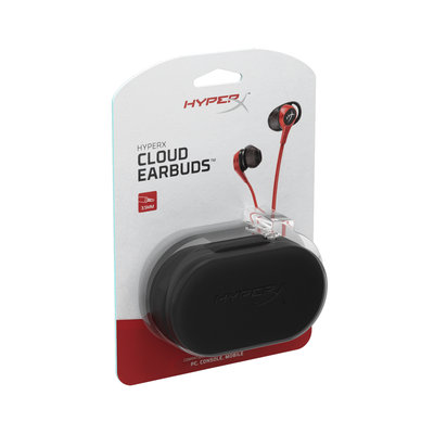 HyperX Cloud Earbuds (Red-Black) (4P5J5AA)