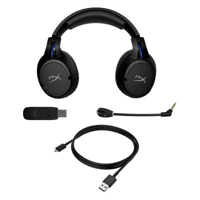 HyperX Cloud Flight - Wireless Gaming Headset - PlayStation (Black-Blue) (4P5H6AA)