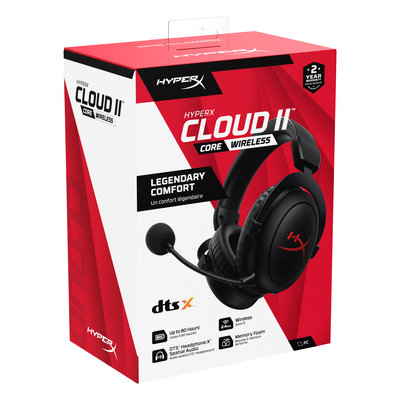HyperX Cloud II Core Wireless - Gaming Headset (6Y2G8AA)