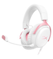 HyperX Cloud III - Gaming Headset (White/Pink) (9W1Q4AA)