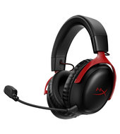 HyperX Cloud III Wireless - Gaming Headset (Red) (77Z46AA)