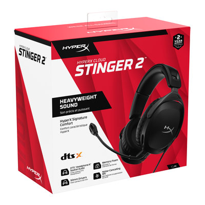 HyperX Cloud Stinger 2 - Gaming Headset (Black) (519T1AA)