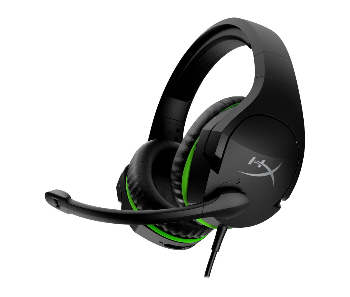 HyperX CloudX Stinger - Gaming Headset - Xbox (Black-Green) (4P5K1AA)