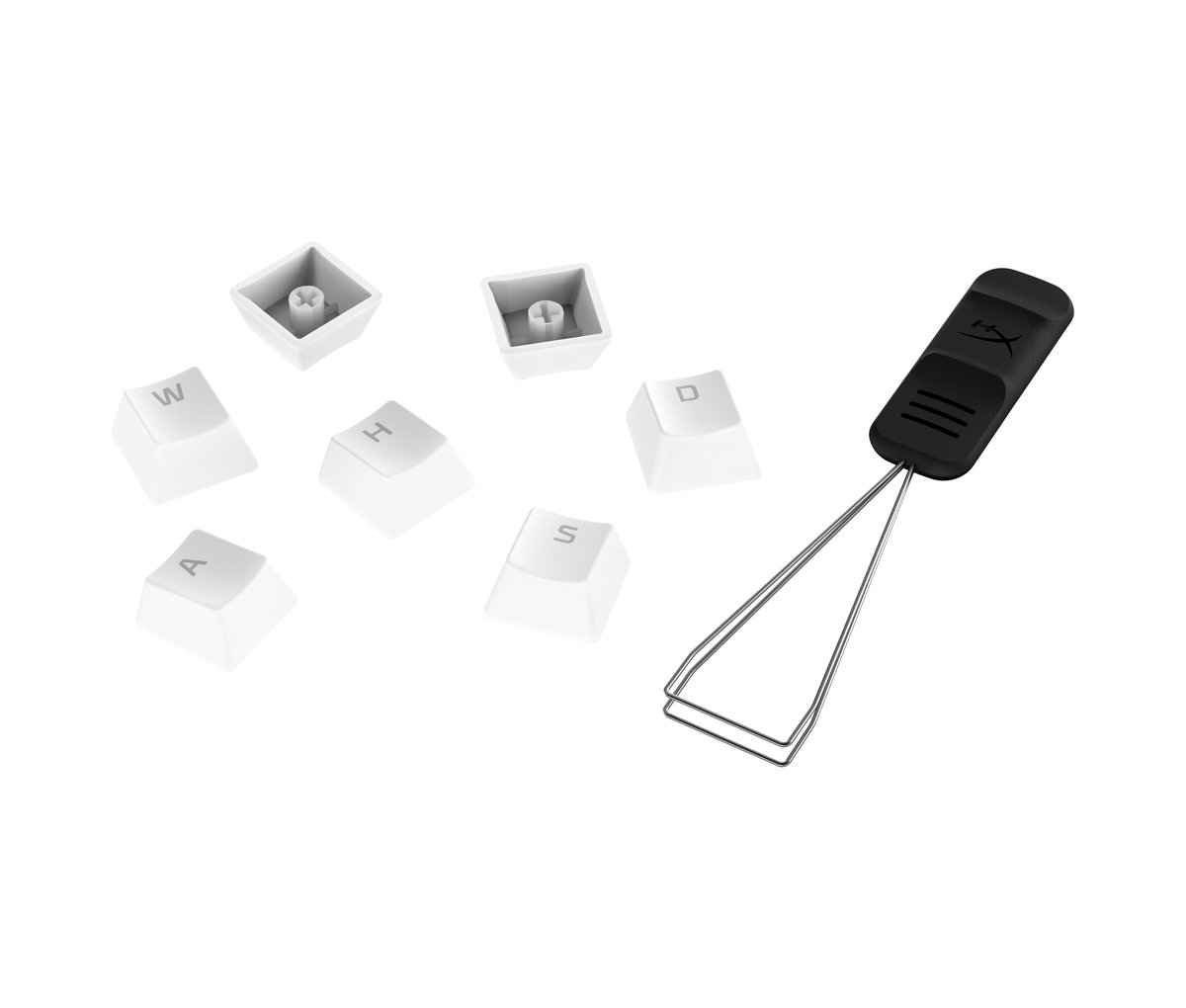 HyperX Full key Set Keycaps - PBT (White) (519T5AA)