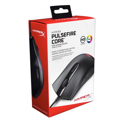 HyperX Pulsefire Core - Gaming Mouse (Black) (4P4F8AA)