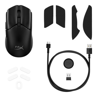 HyperX Pulsefire Haste 2 Mini - Wireless Gaming Mouse (Black) (7D388AA)