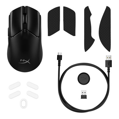 HyperX Pulsefire Haste 2 - Wireless Gaming Mouse (Black) (6N0B0AA)