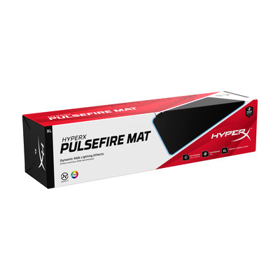 HyperX Pulsefire Mat - RGB Gaming Mousepad - Cloth (XL) (4S7T2AA)