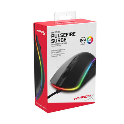 HyperX Pulsefire Surge - Gaming Mouse (Black) (4P5Q1AA)